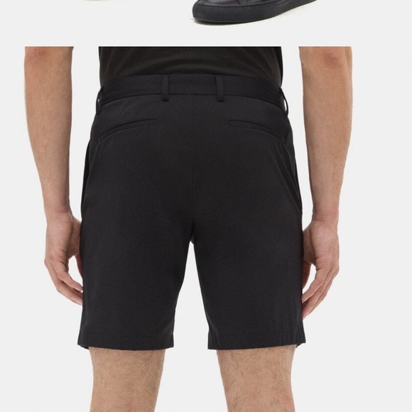 Theory Black Ascend Tech Shorts Size 30 - Picture 2 of 10